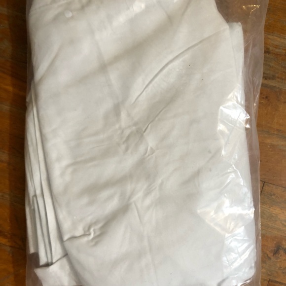 52x84 inch curtains. 2 white thick panels - Picture 2 of 4